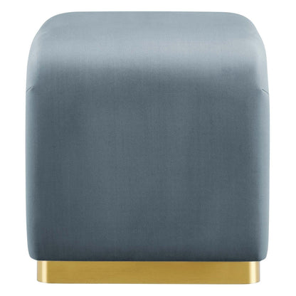 Koda Performance Velvet Waterfall Stool By HouseBean