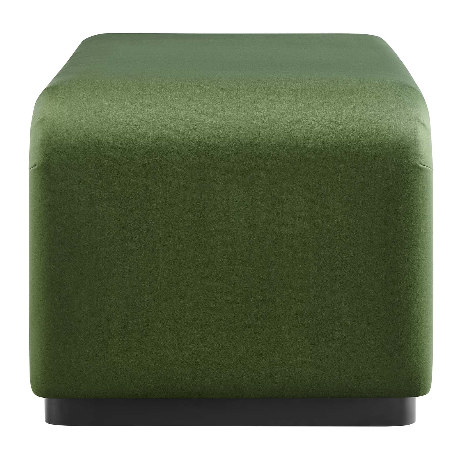 Koda Performance Velvet Waterfall Ottoman By HouseBean