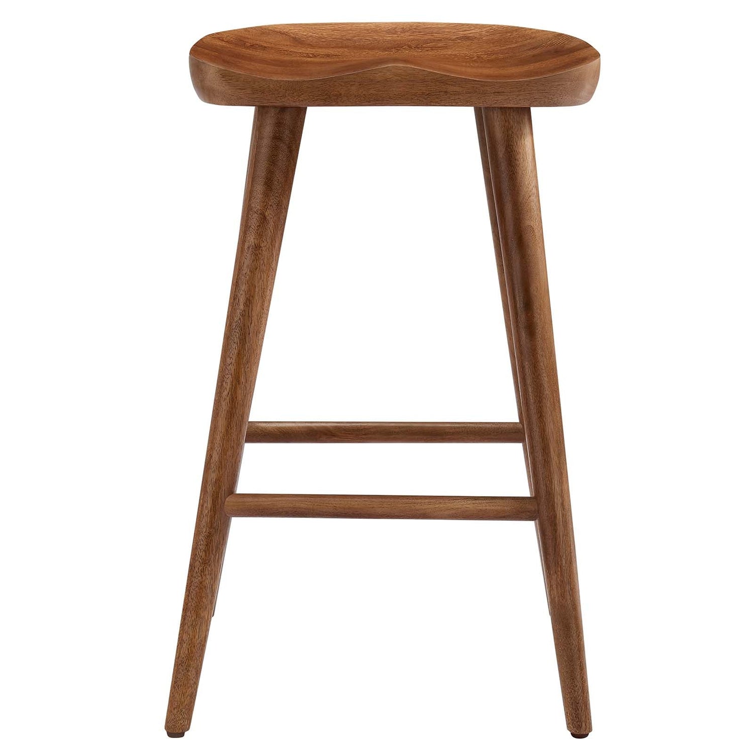 Saville Backless Wood Counter Stools - Set of 2 By HouseBean