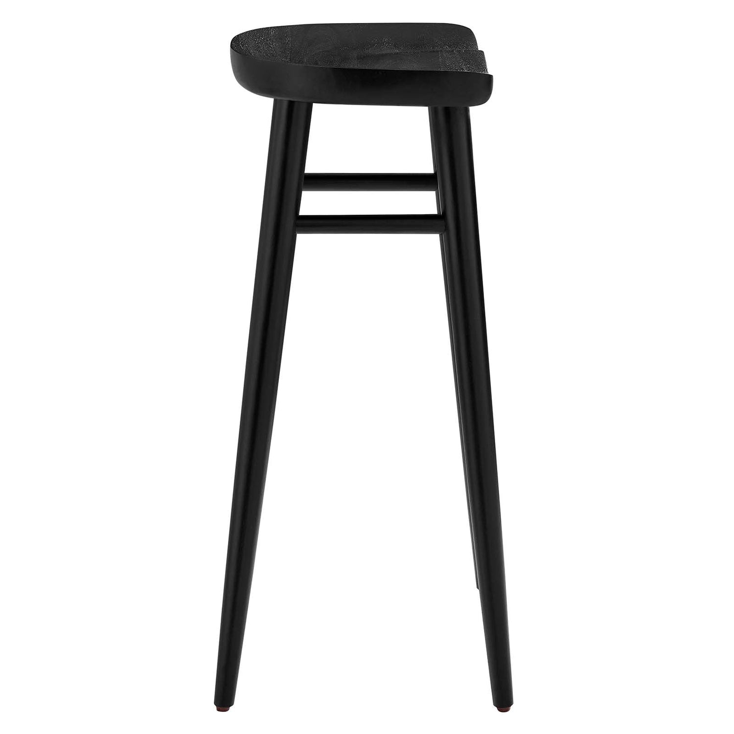 Saville Backless Wood Bar Stools - Set of 2 By HouseBean