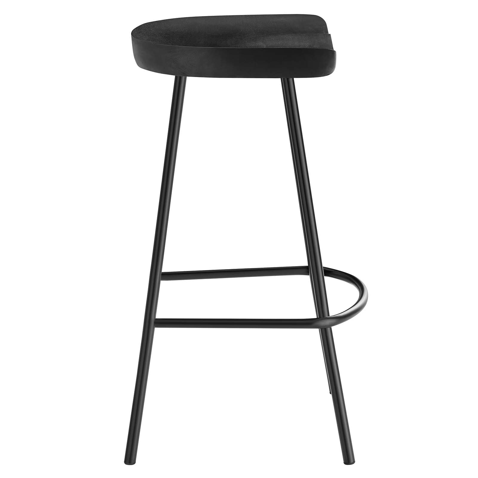 Concord Backless Wood Counter Stools - Set of 2 By HouseBean