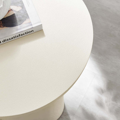 Caspian Round Concrete Side Table By HouseBean