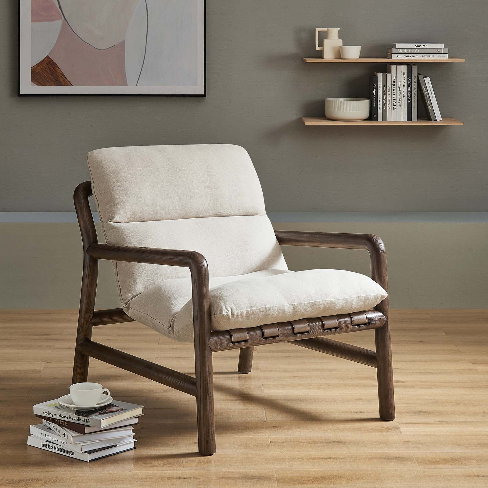 Paxton Wood Sling Chair By HouseBean