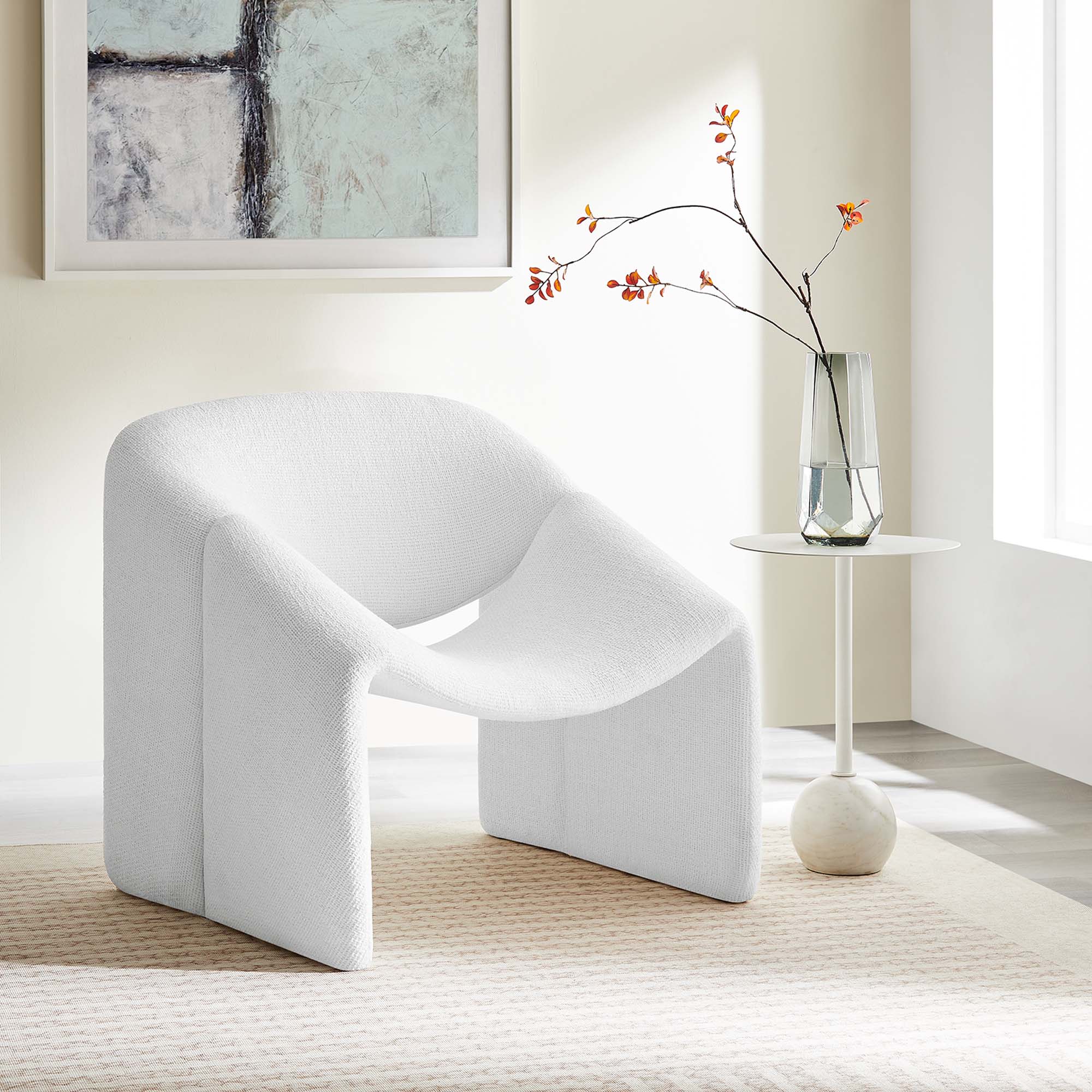 Vivi Chenille Upholstered Accent Chair by Modway