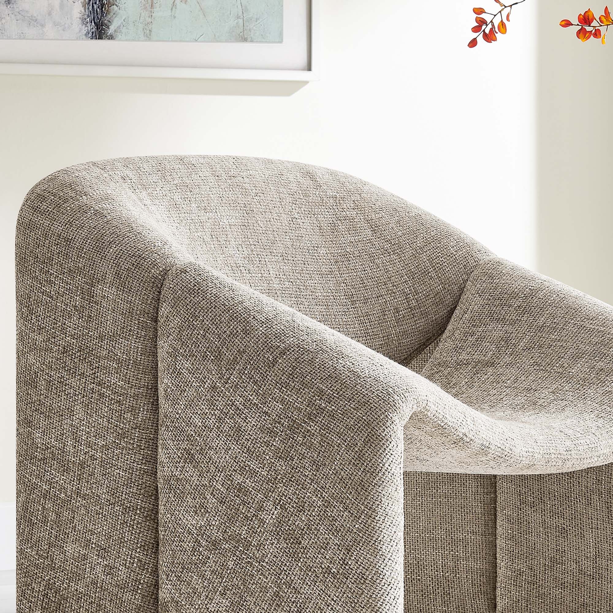 Vivi Chenille Upholstered Accent Chair by Modway