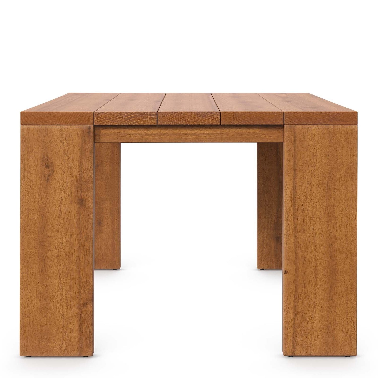 Tahoe Outdoor Patio Acacia Wood Side Table By HouseBean