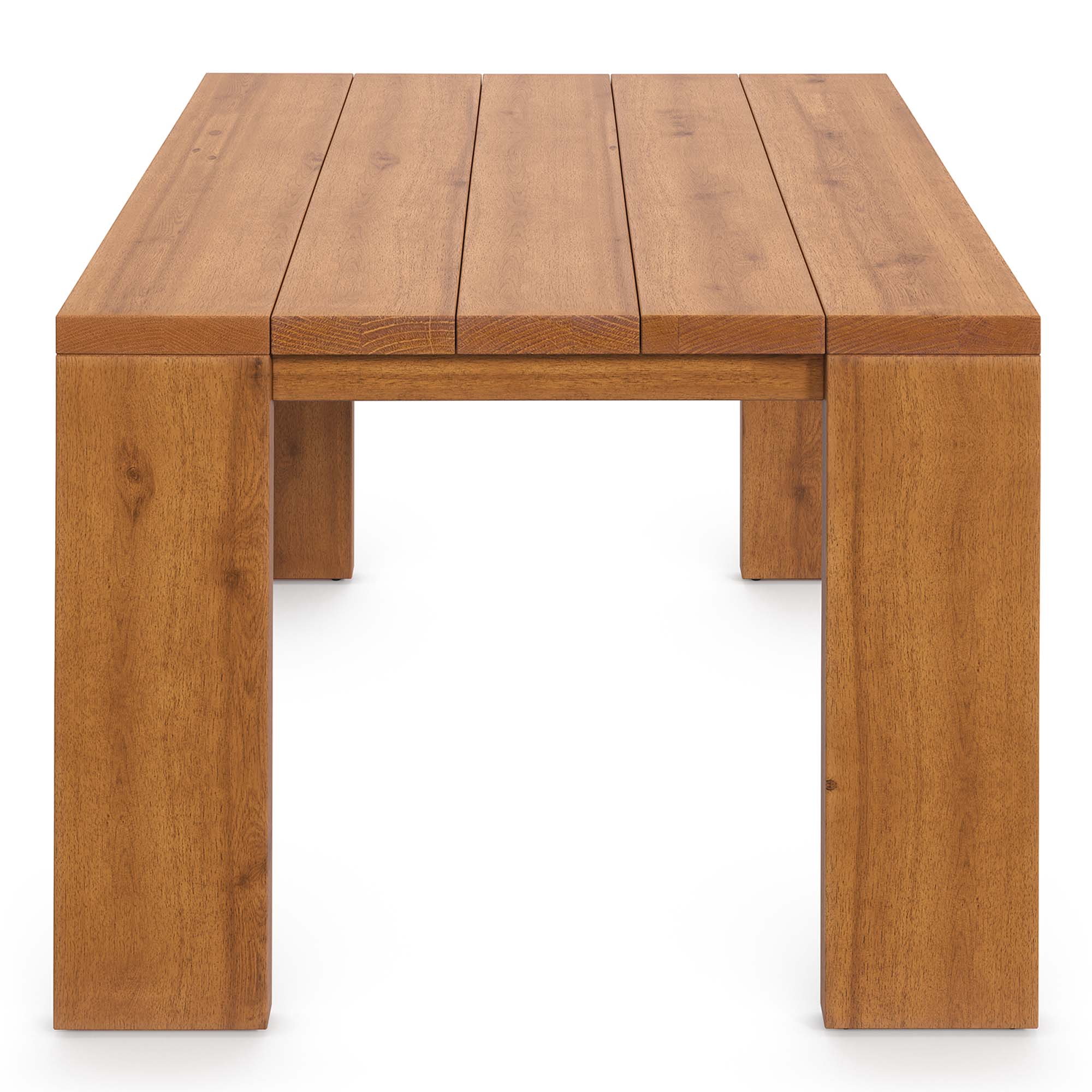 Tahoe Outdoor Patio Acacia Wood Side Table by Modway