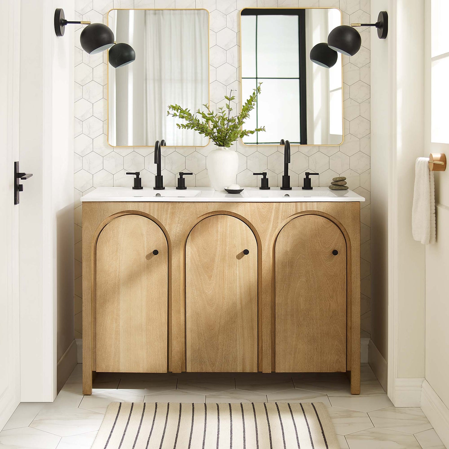 Appia Bathroom Vanity Basin Included by Modway