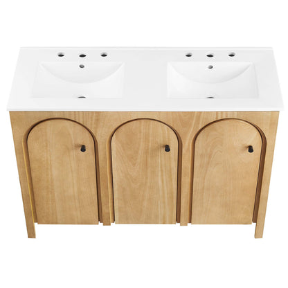 Appia Bathroom Vanity Basin Included by Modway