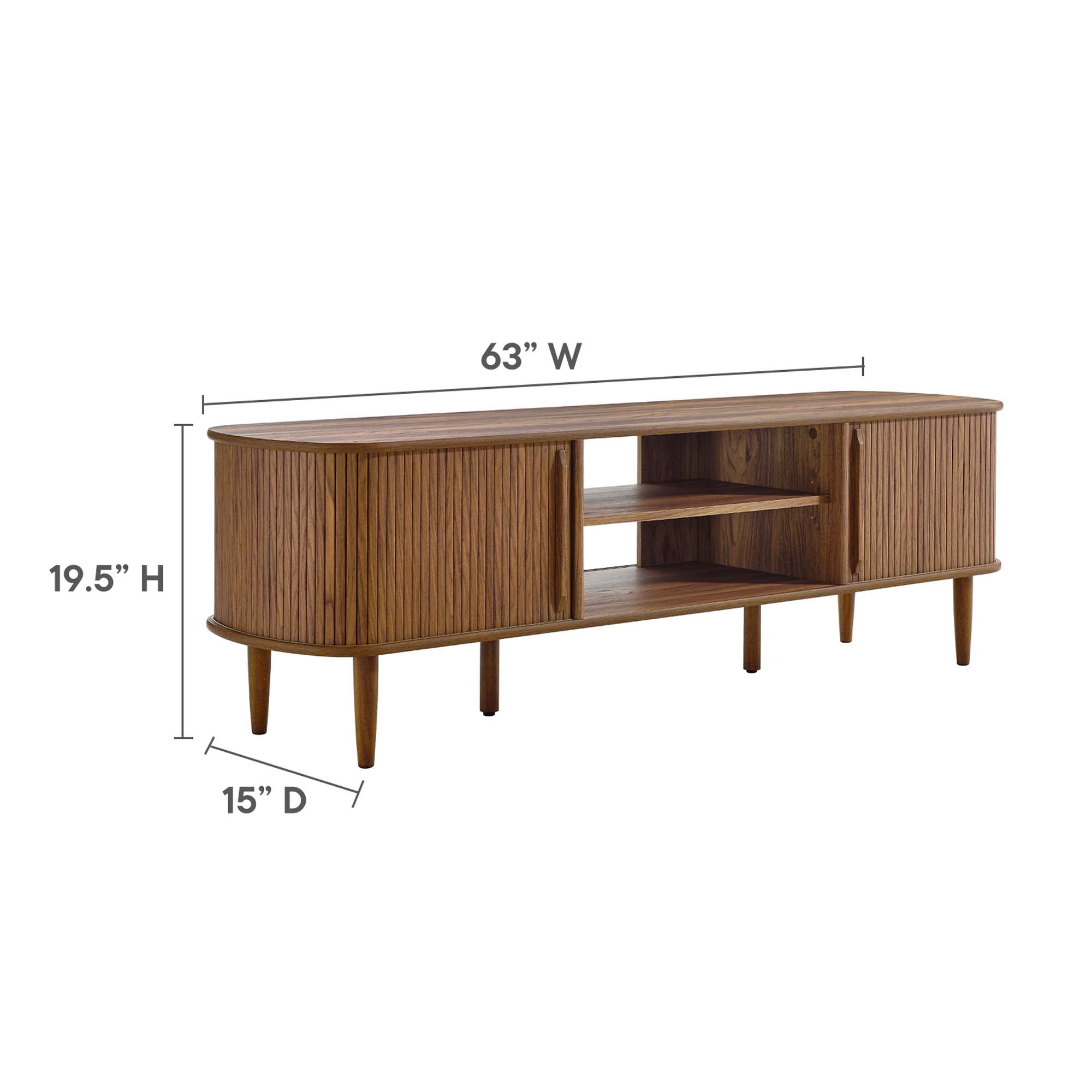 Contour 63&quot; Wood TV Stand by Modway