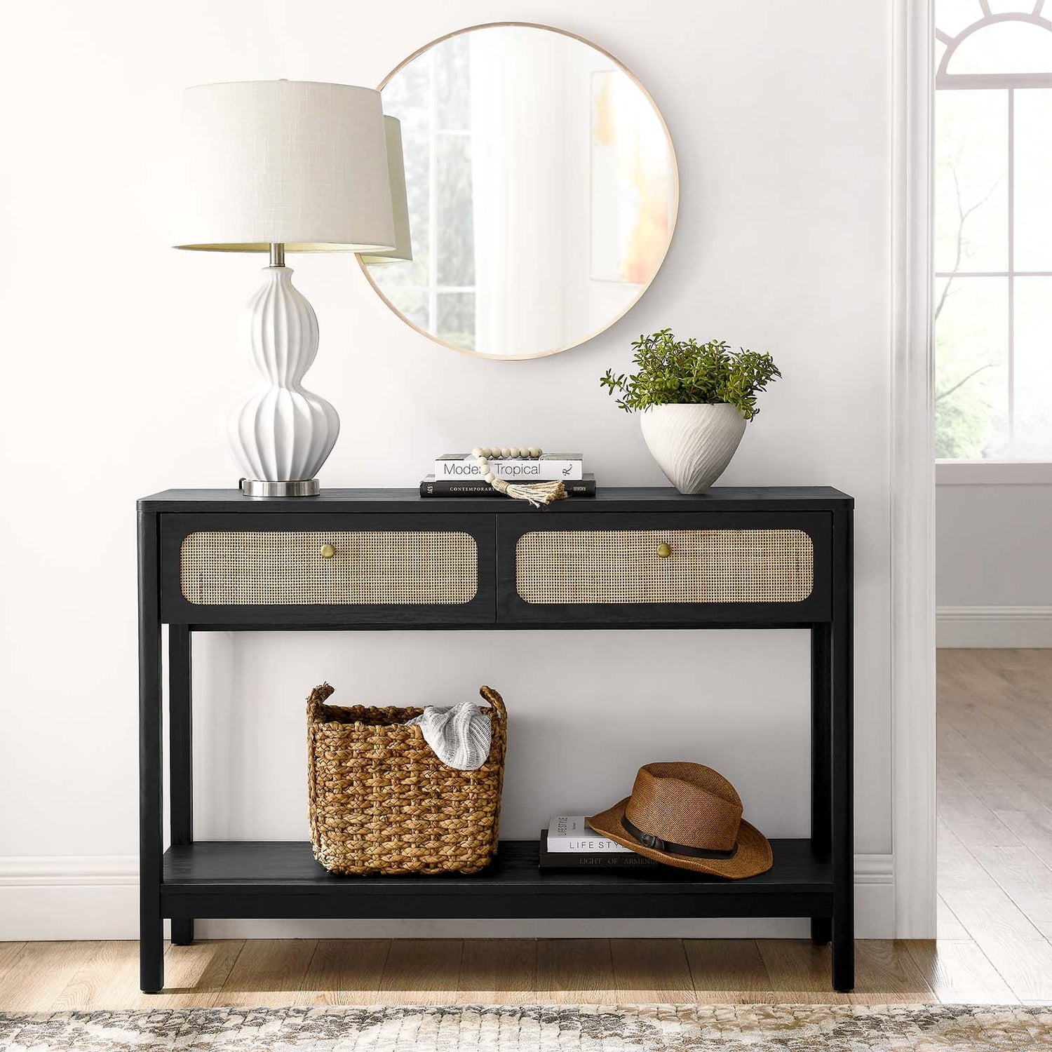 Chaucer Wood Entryway Console Table by Modway