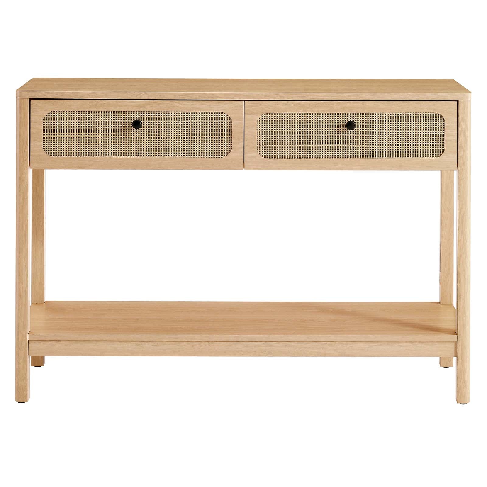 Chaucer Wood Entryway Console Table By HouseBean