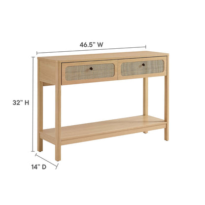 Chaucer Wood Entryway Console Table by Modway