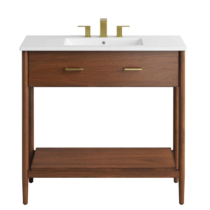 Zaire Bathroom Vanity Basin Included By HouseBean