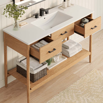 Zaire Bathroom Vanity Basin Included by Modway