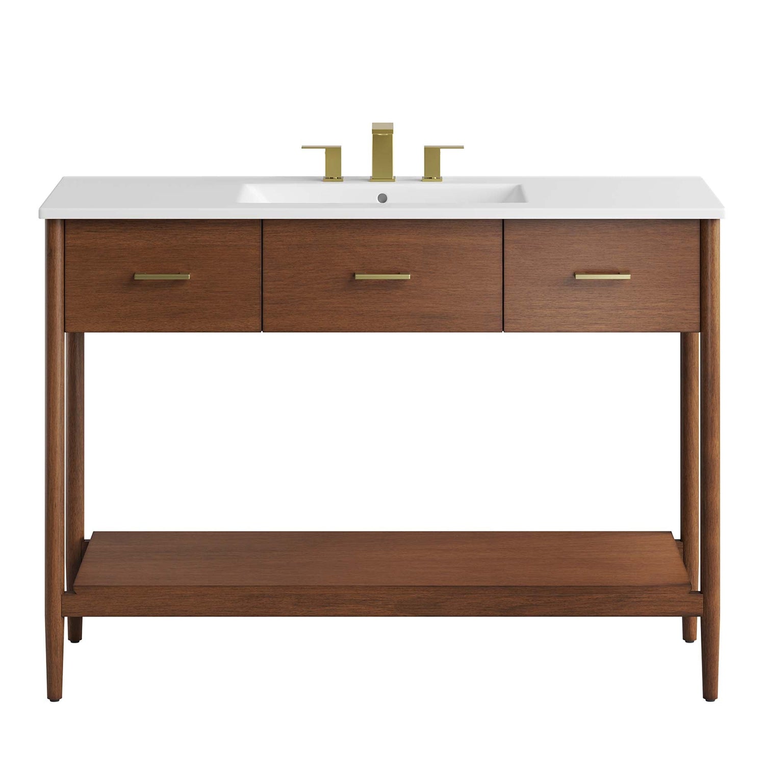 Zaire Bathroom Vanity Basin Included By HouseBean