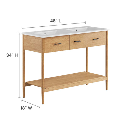 Zaire Bathroom Vanity Basin Included by Modway