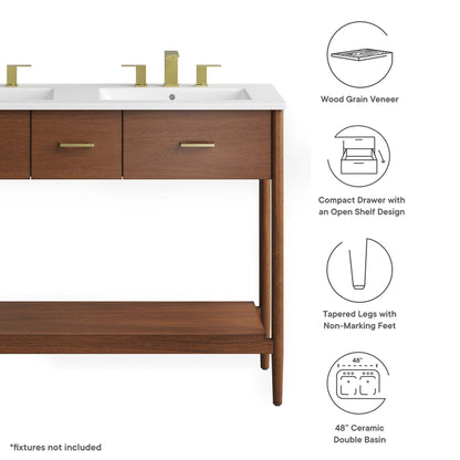 Zaire Bathroom Vanity Basin Included By HouseBean