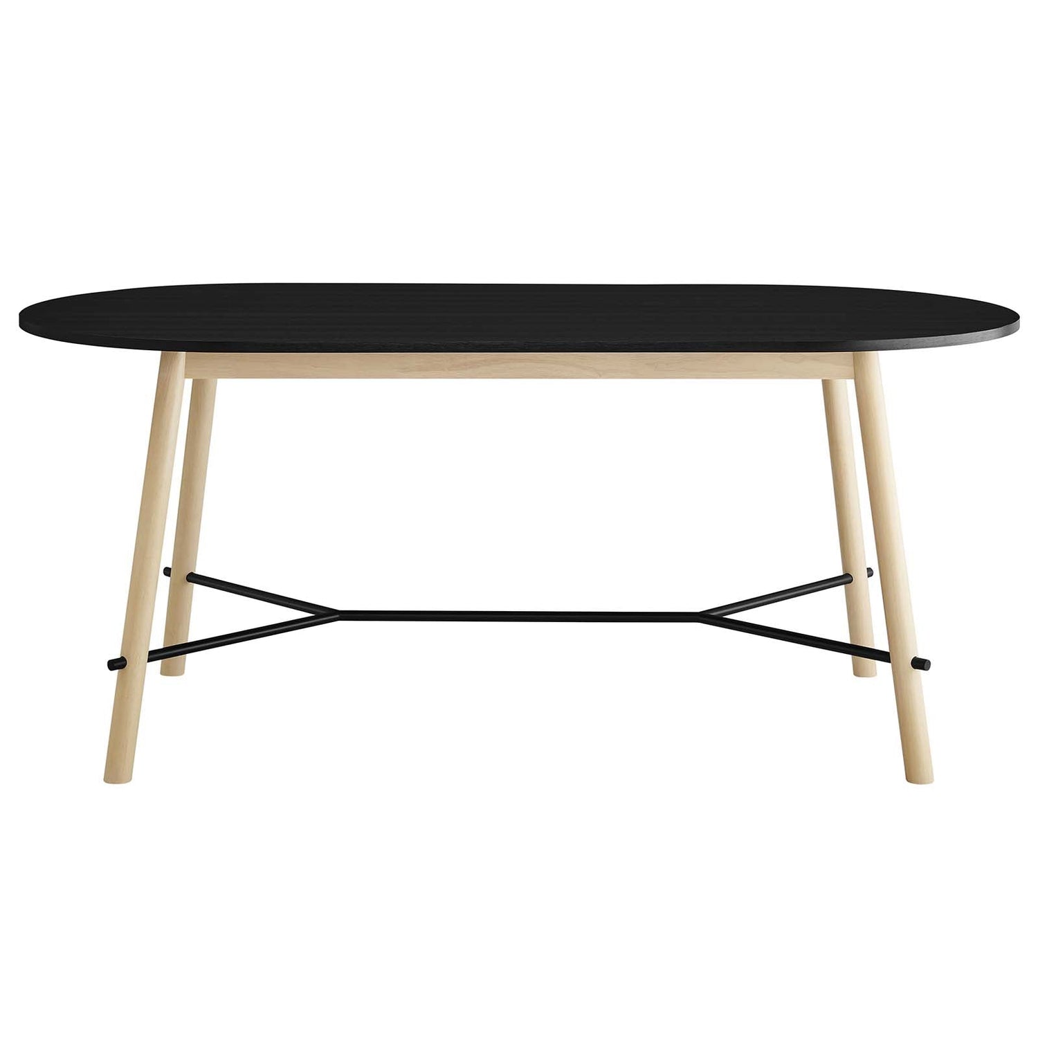 Infuse 71&quot; Wood Grain Dining Table