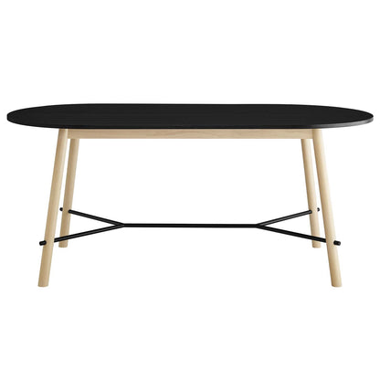 Infuse 71&quot; Wood Grain Dining Table