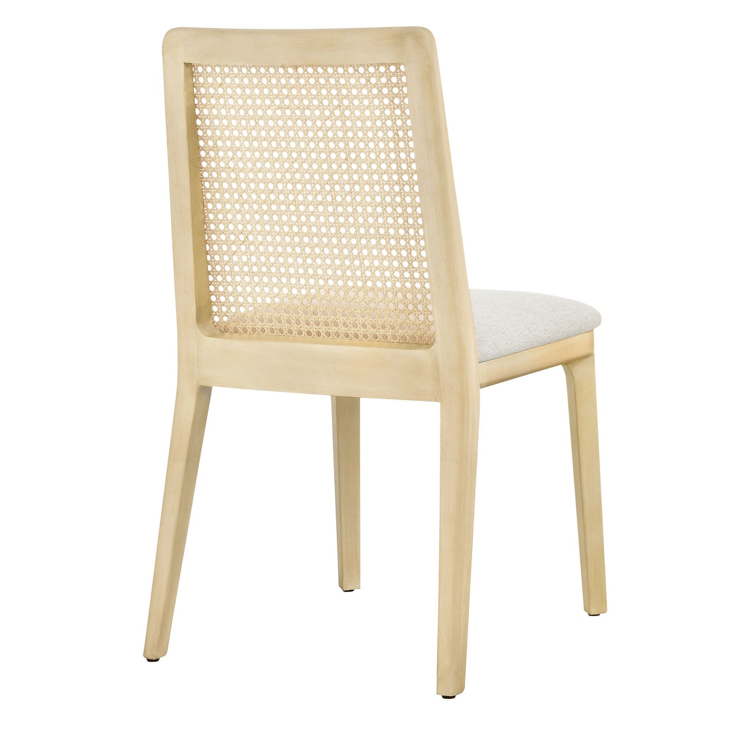 Monarch Beech Wood and Rattan Dining Side Chair by Modway
