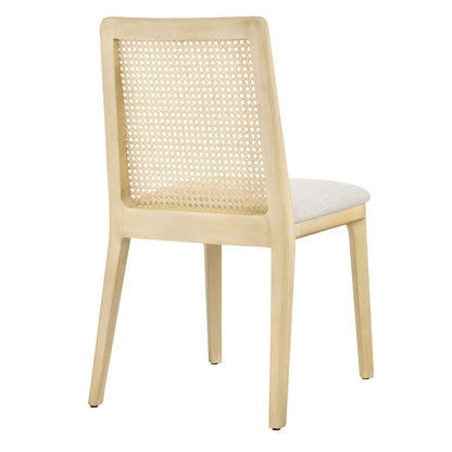 Monarch Beech Wood and Rattan Dining Side Chair by Modway