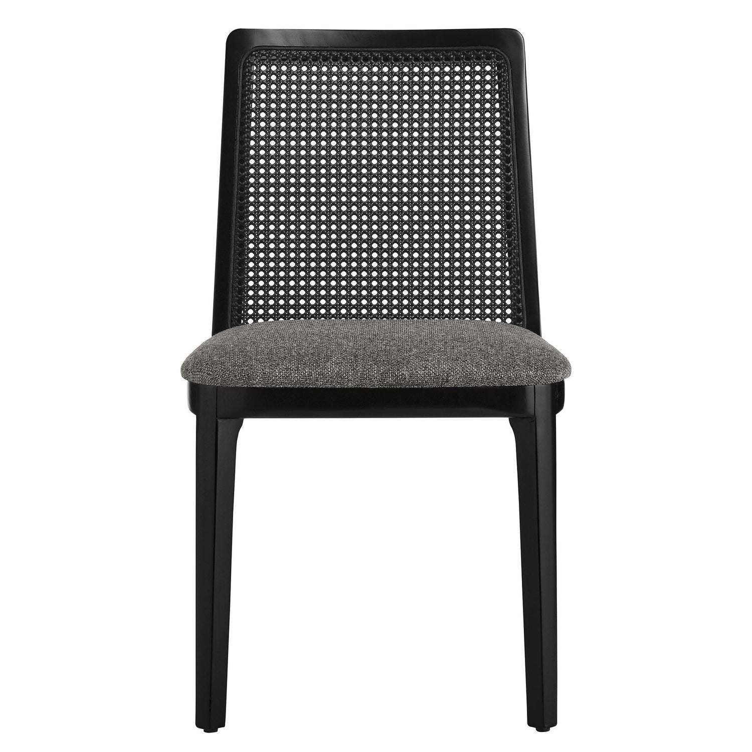 Monarch Beech Wood and Rattan Dining Side Chair by Modway
