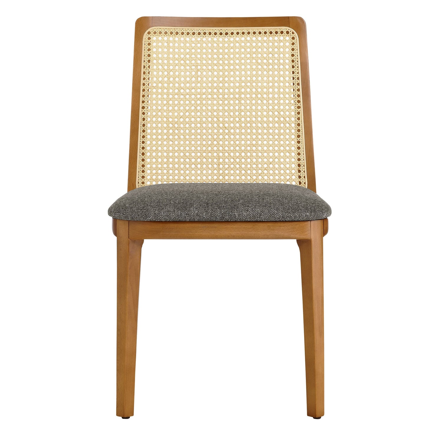 Monarch Beech Wood and Rattan Dining Side Chair by Modway