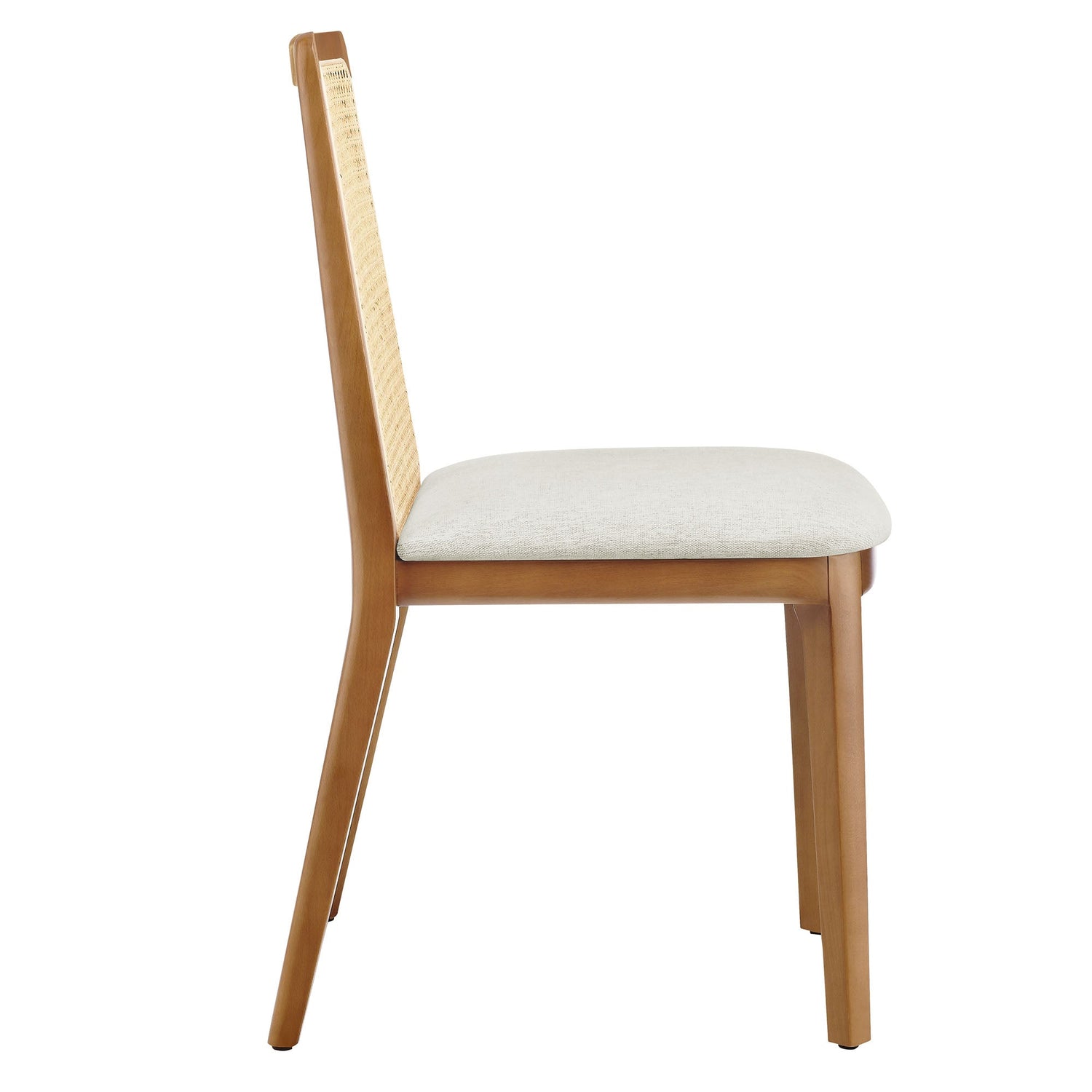 Monarch Beech Wood and Rattan Dining Side Chair by Modway
