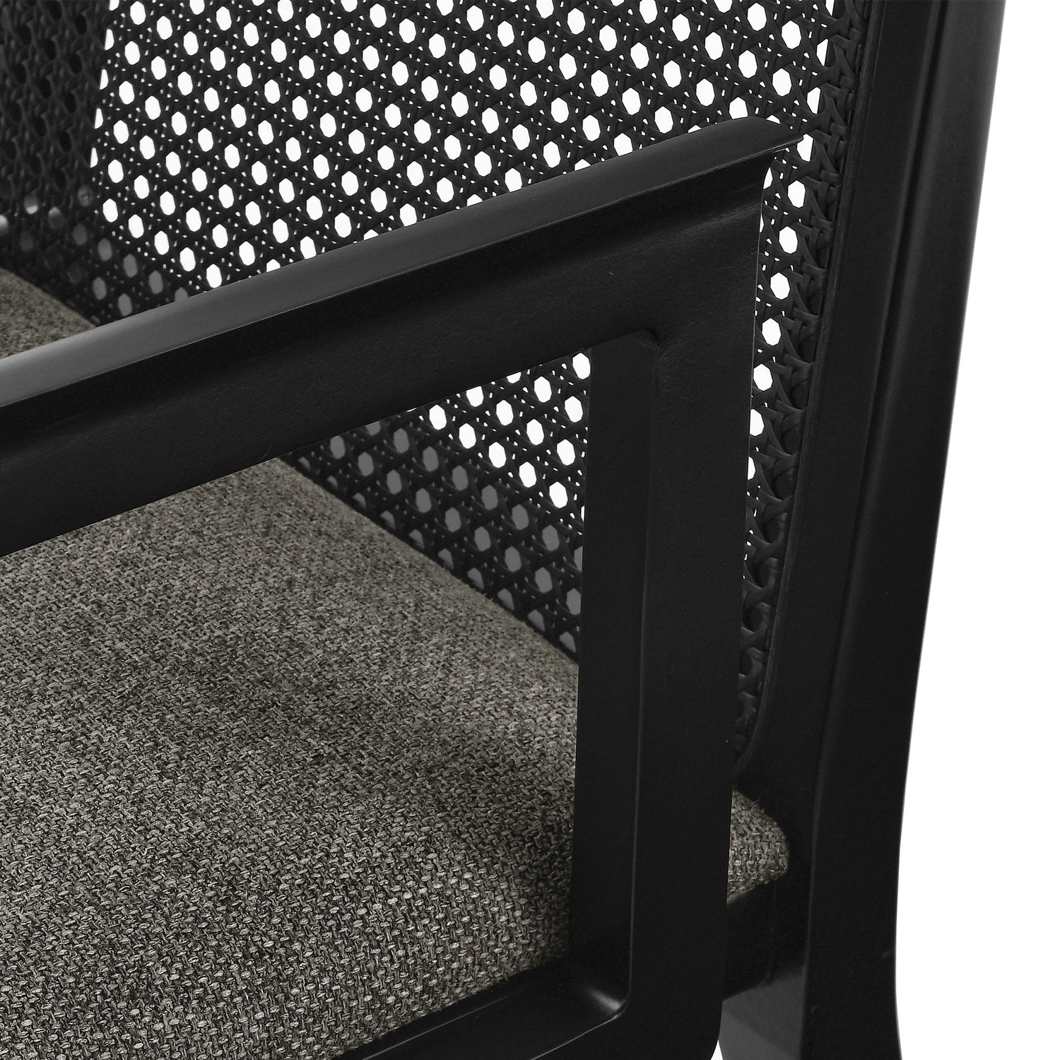 Monarch Beech Wood and Rattan Dining Armchair by Modway