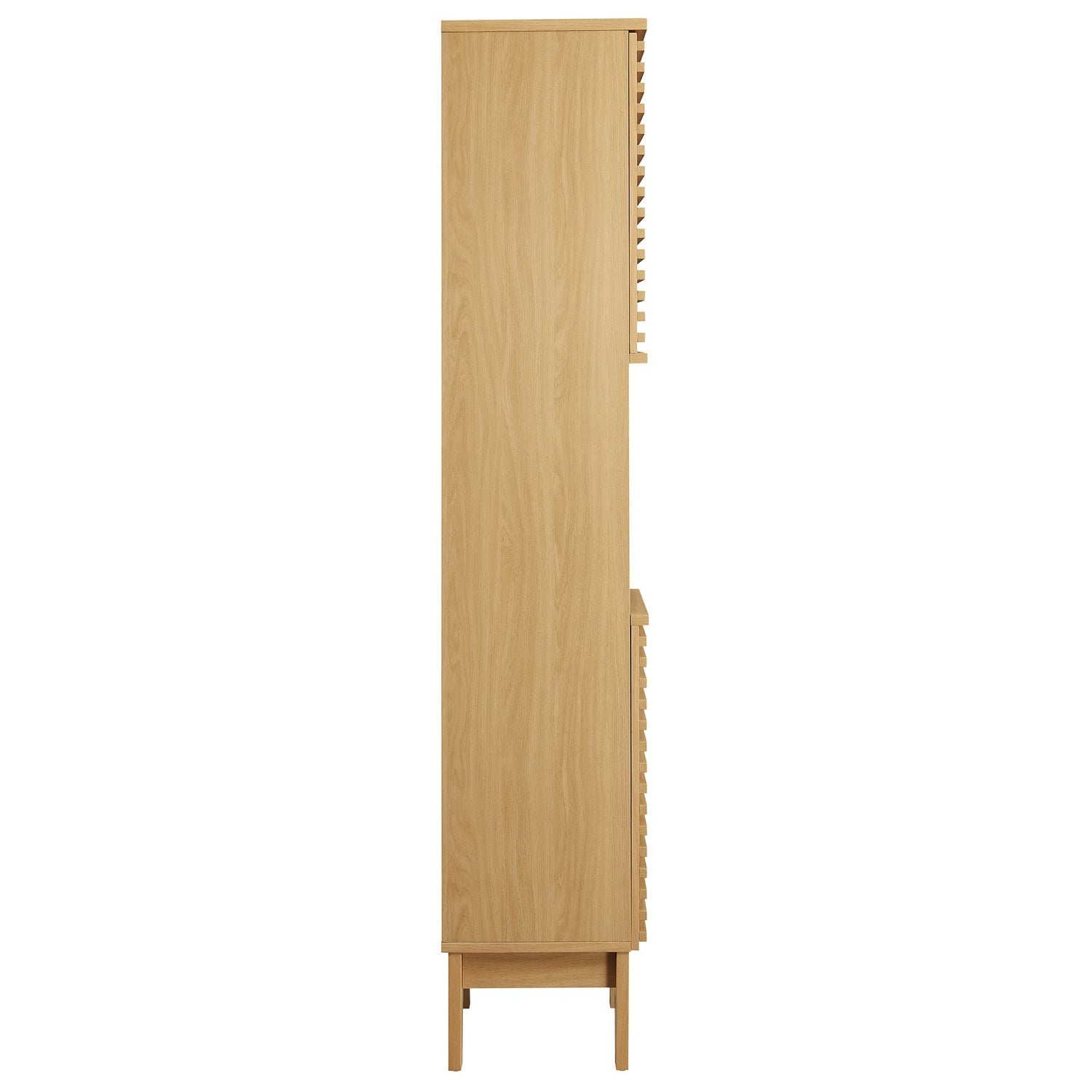 Render Tall Narrow Bathroom Storage Cabinet By HouseBean