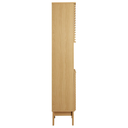 Render Tall Narrow Bathroom Storage Cabinet By HouseBean