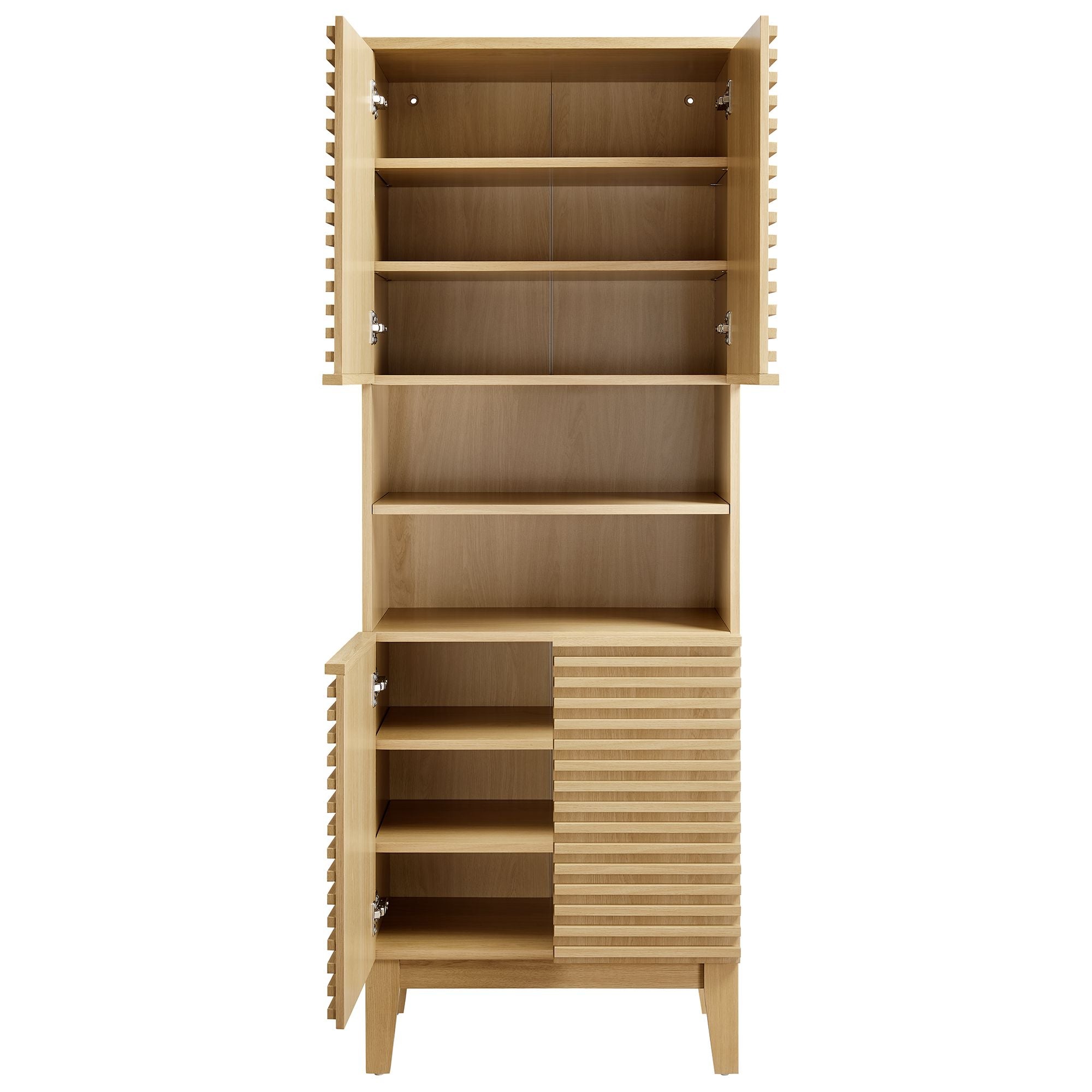 Render Tall Bathroom Storage Cabinet By HouseBean