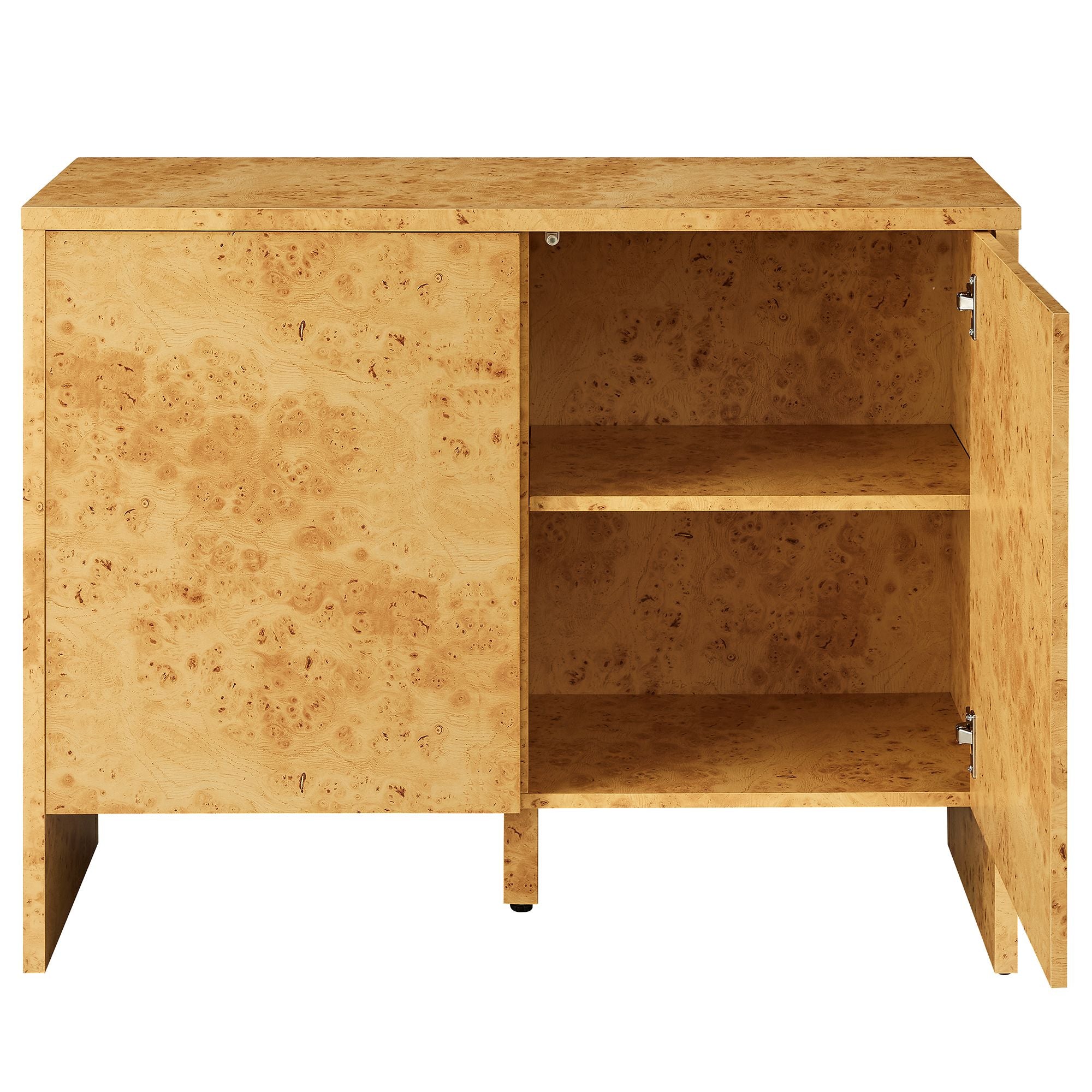 Hudson  40&quot; Burl Wood  Sideboard