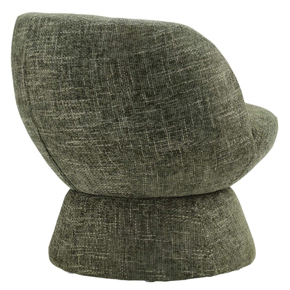 Vesta  Chenille Fabric Upholstered Swivel Chair