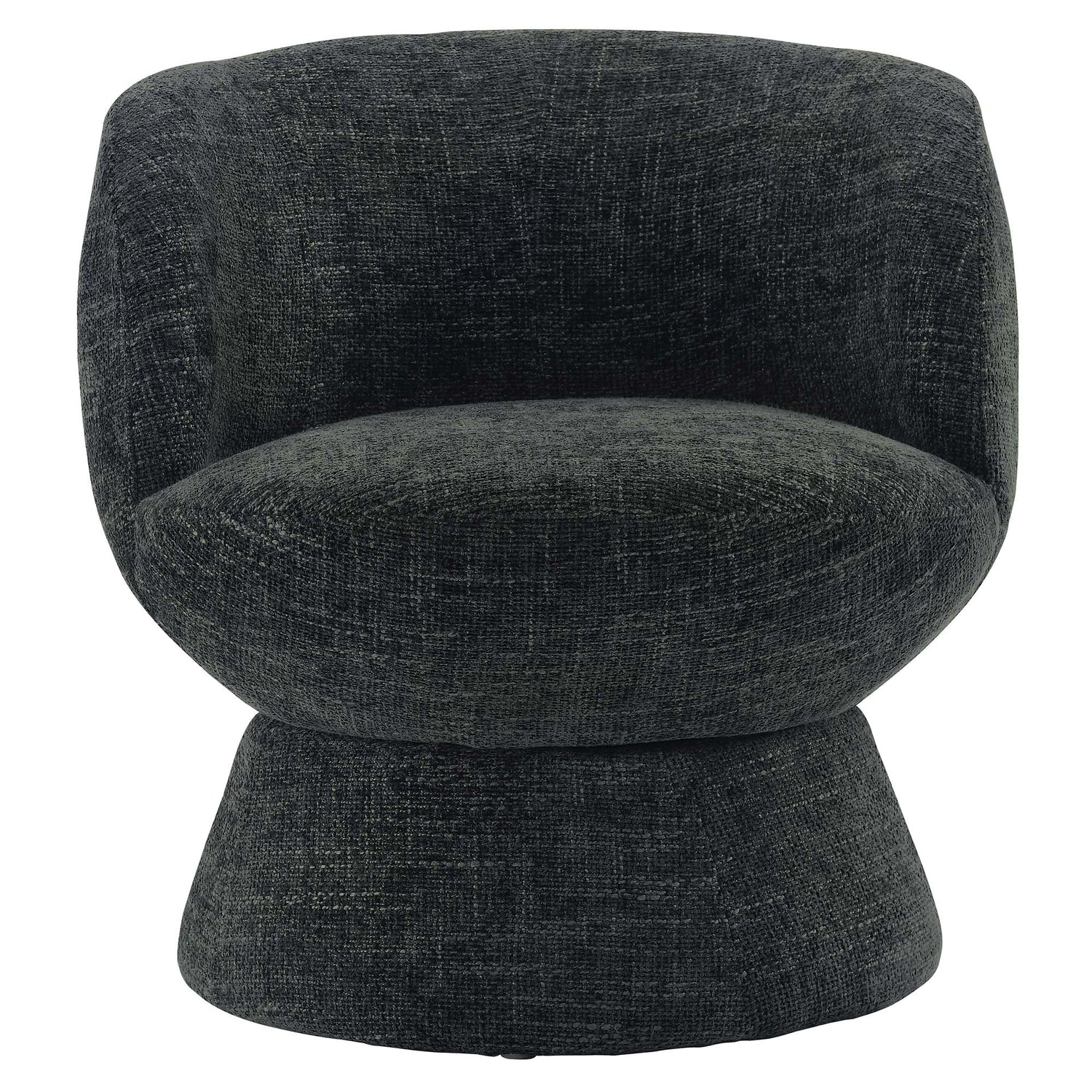 Vesta  Chenille Fabric Upholstered Swivel Chair