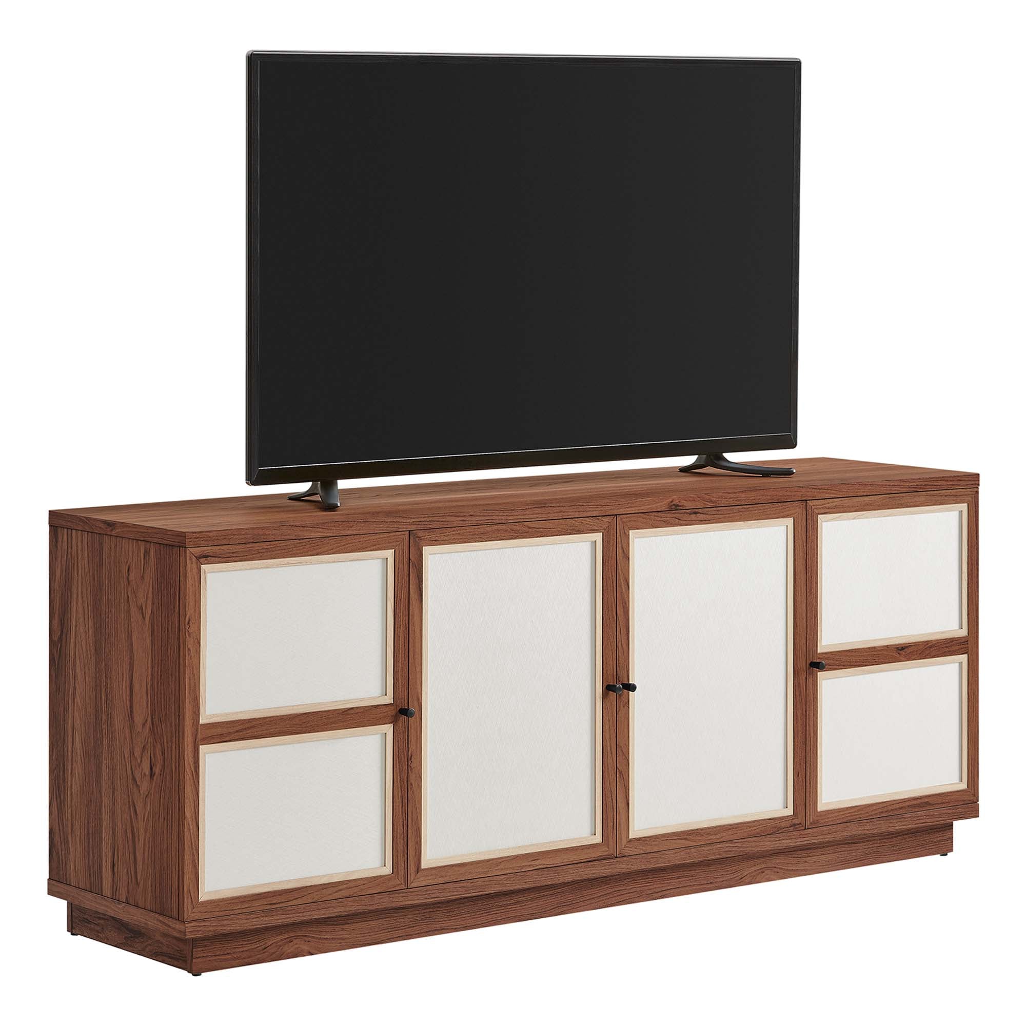 Capri 63&quot; Wood Grain TV Console by Modway