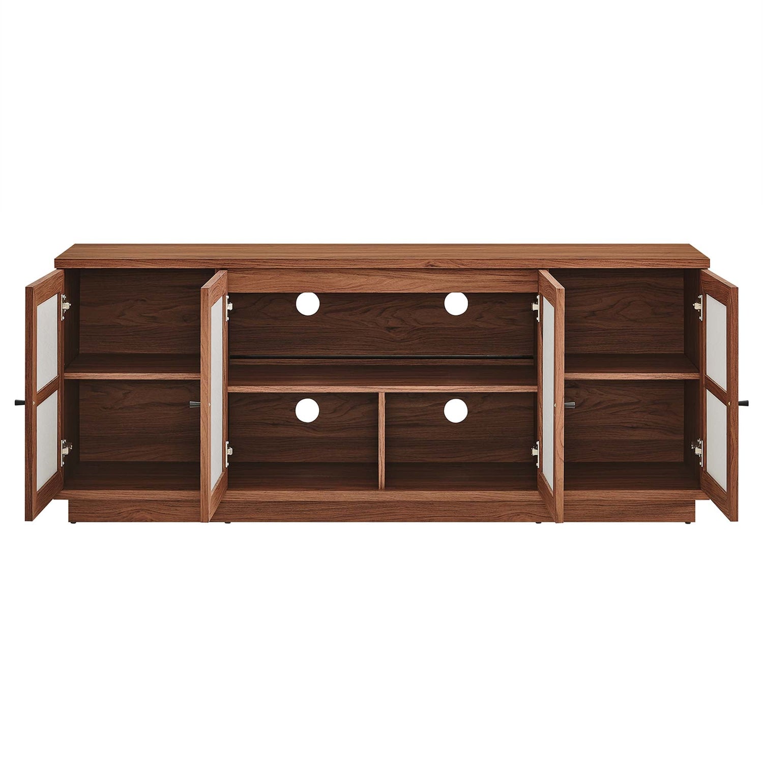 Capri 63&quot; Wood Grain TV Console by Modway