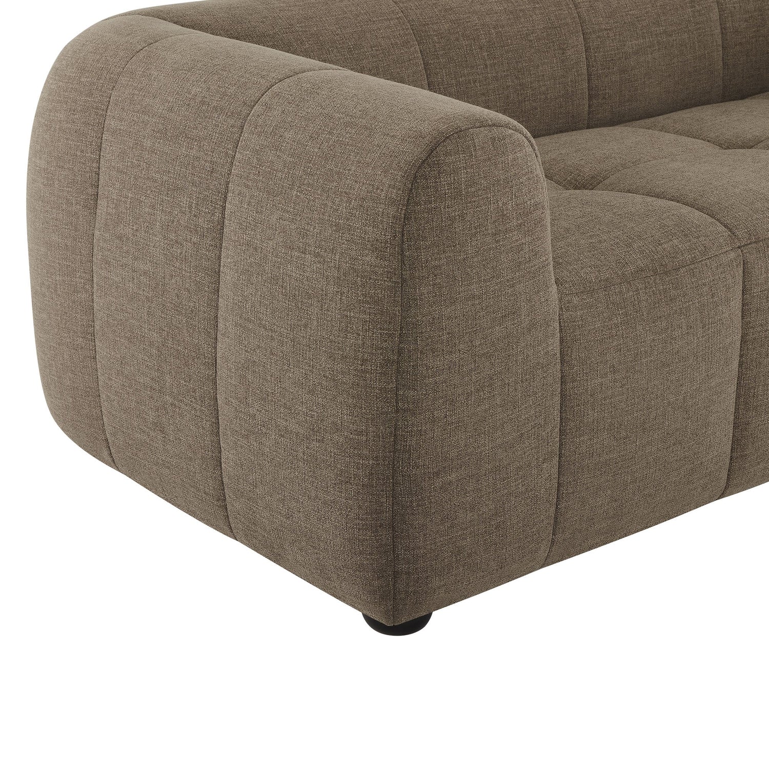 Liana   Upholstered Fabric Sofa