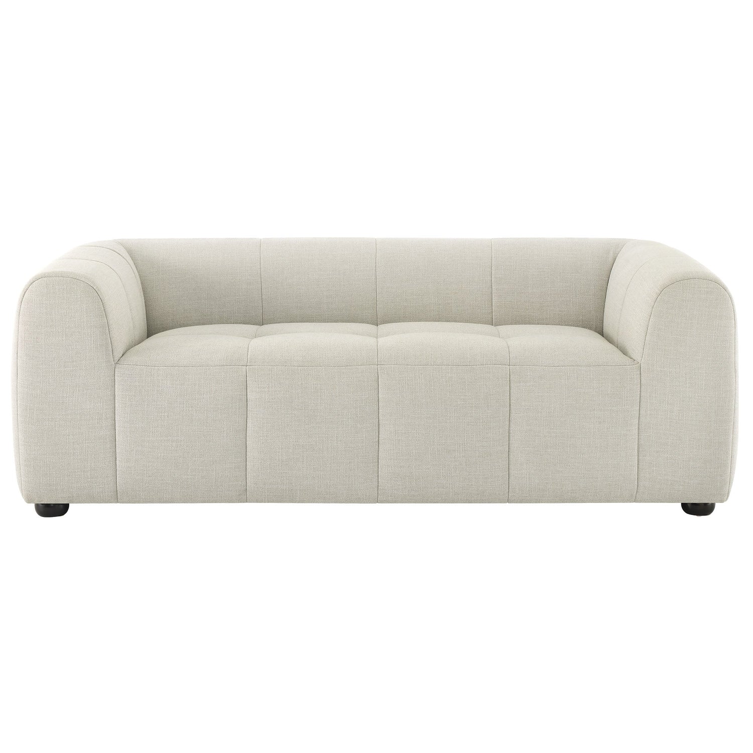 Liana   Upholstered Fabric Loveseat
