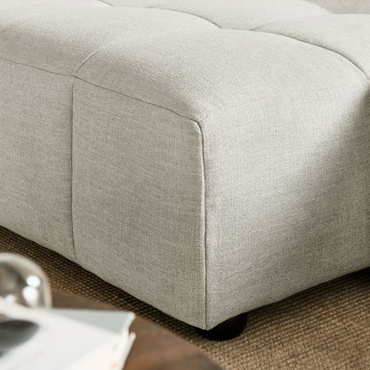 Liana  Left-Facing Upholstered Fabric Modular Sofa with Chaise