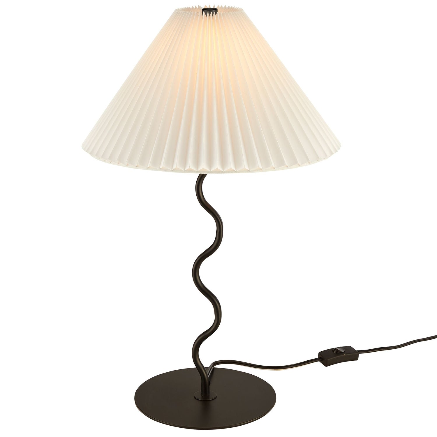 Wave Squiggle Table Lamp By HouseBean