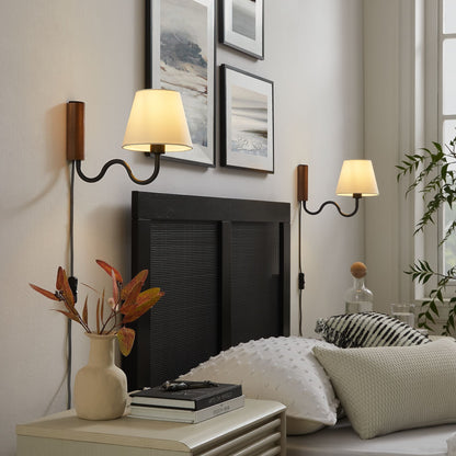 Sunlit Squiggle Arm Wall Sconce By HouseBean