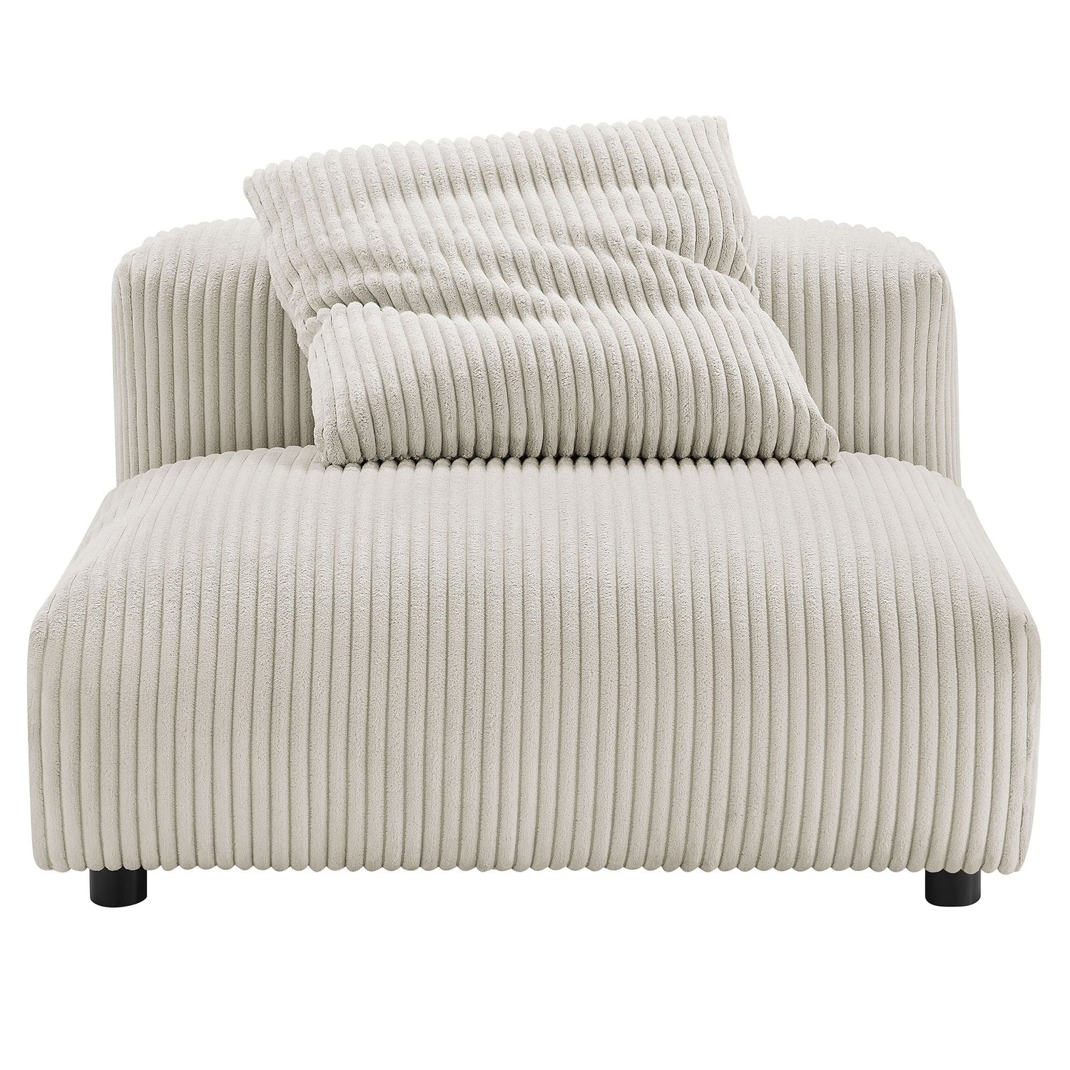 Solace 4-Piece Modular Corduroy Upholstered Sectional Sofa by Modway