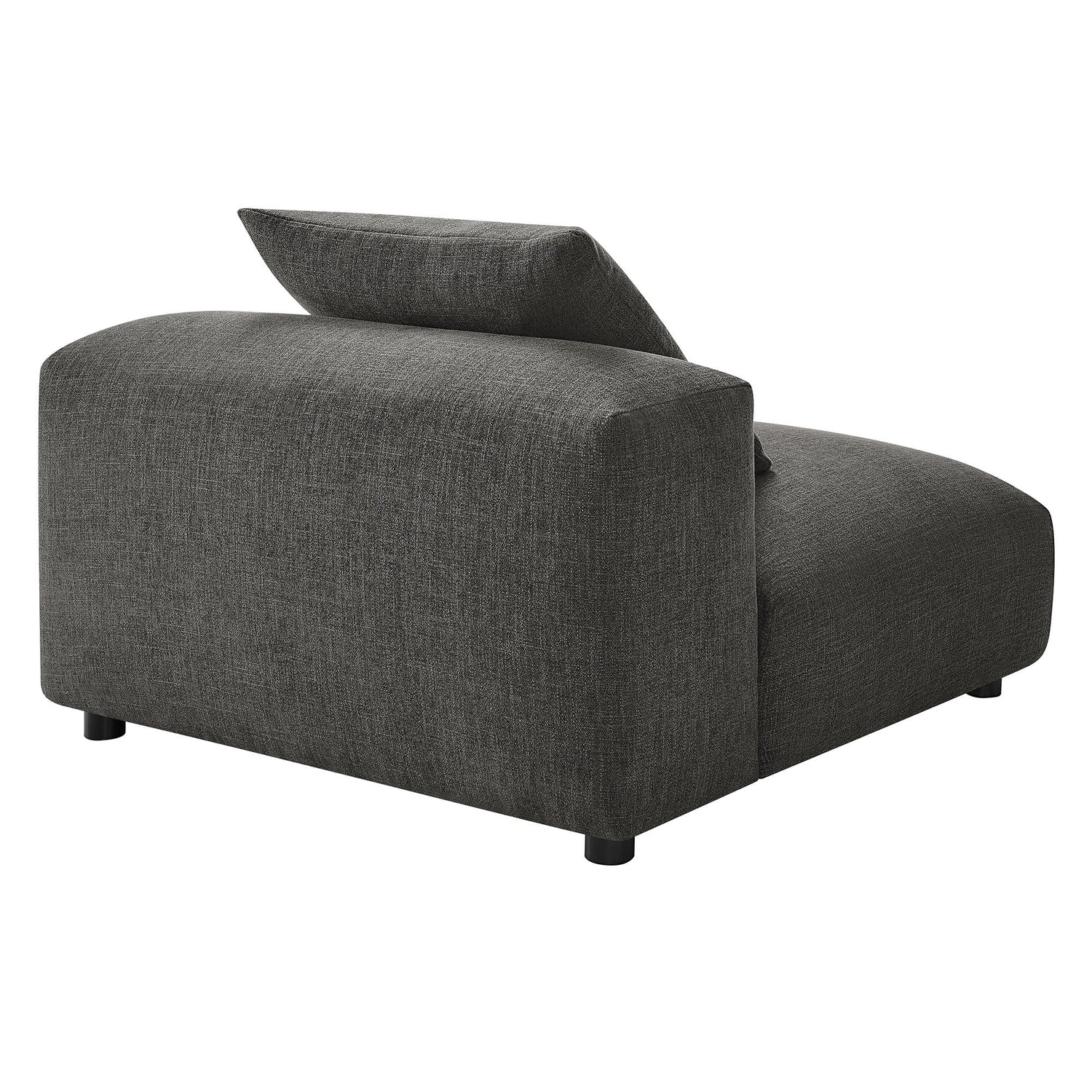 Solace  Modular Upholstered Fabric Armless Chair