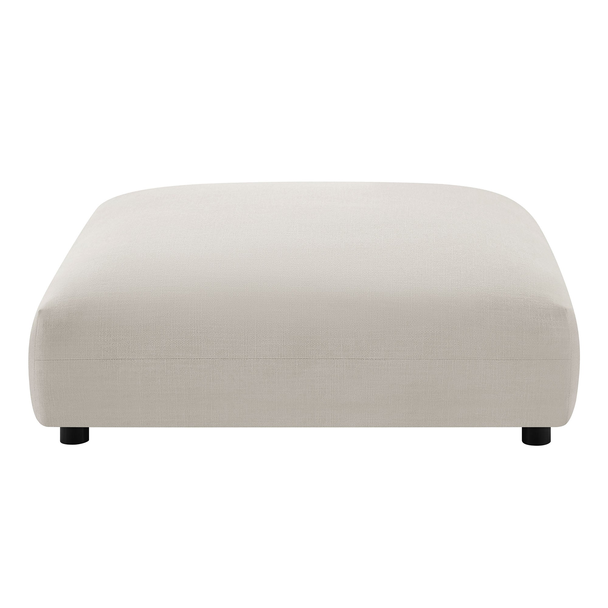 Solace Modular Upholstered Fabric Ottoman By HouseBean