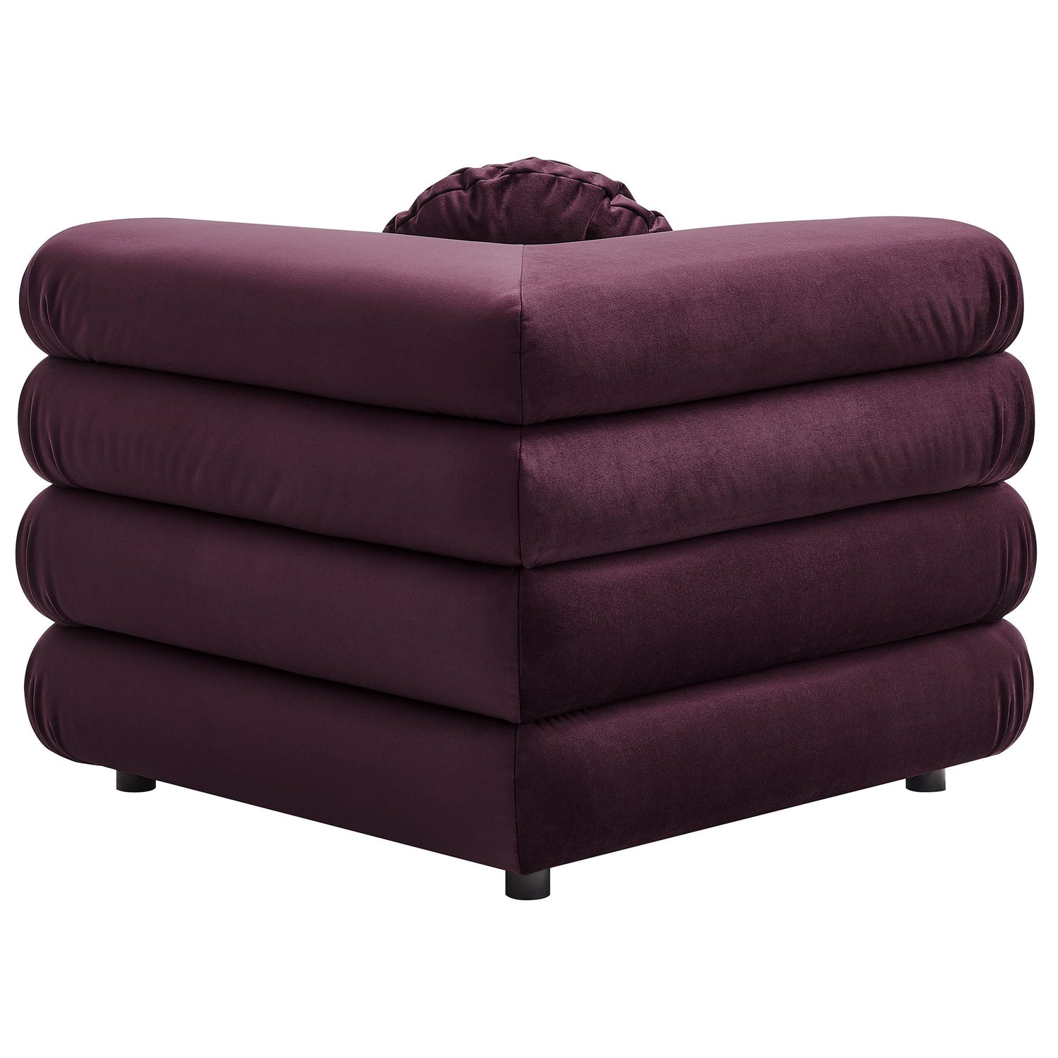Jubilee 4-Piece Modular Performance Velvet Sectional Sofa by Modway