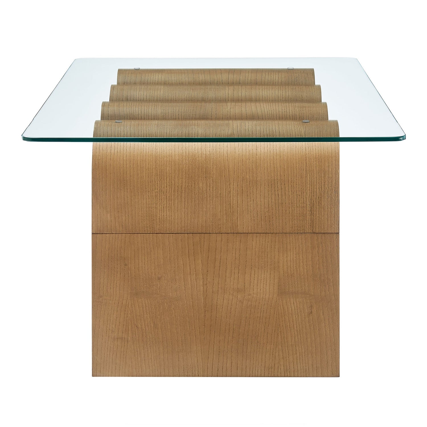 Ondine Glass Top Coffee Table By HouseBean