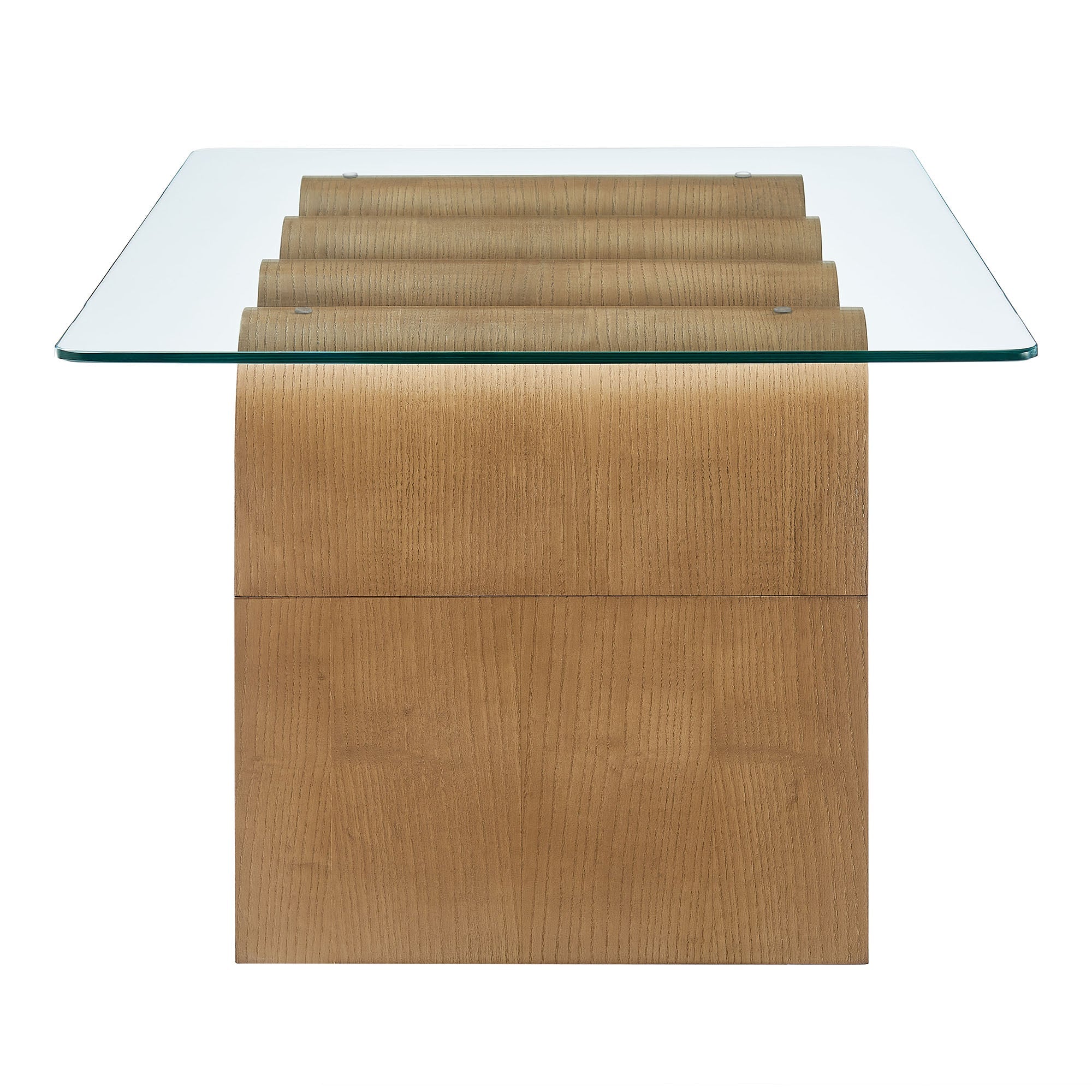 Ondine Glass Top Coffee Table By HouseBean