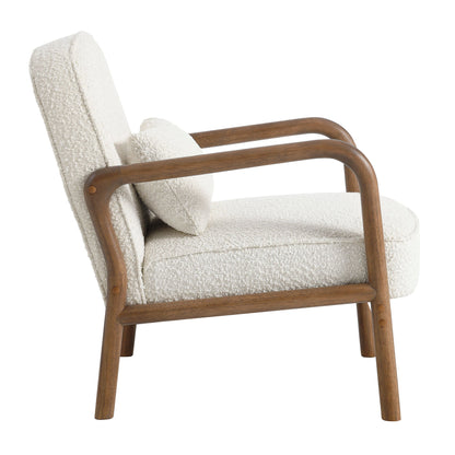 Charlie   Boucle Upholstered Armchair